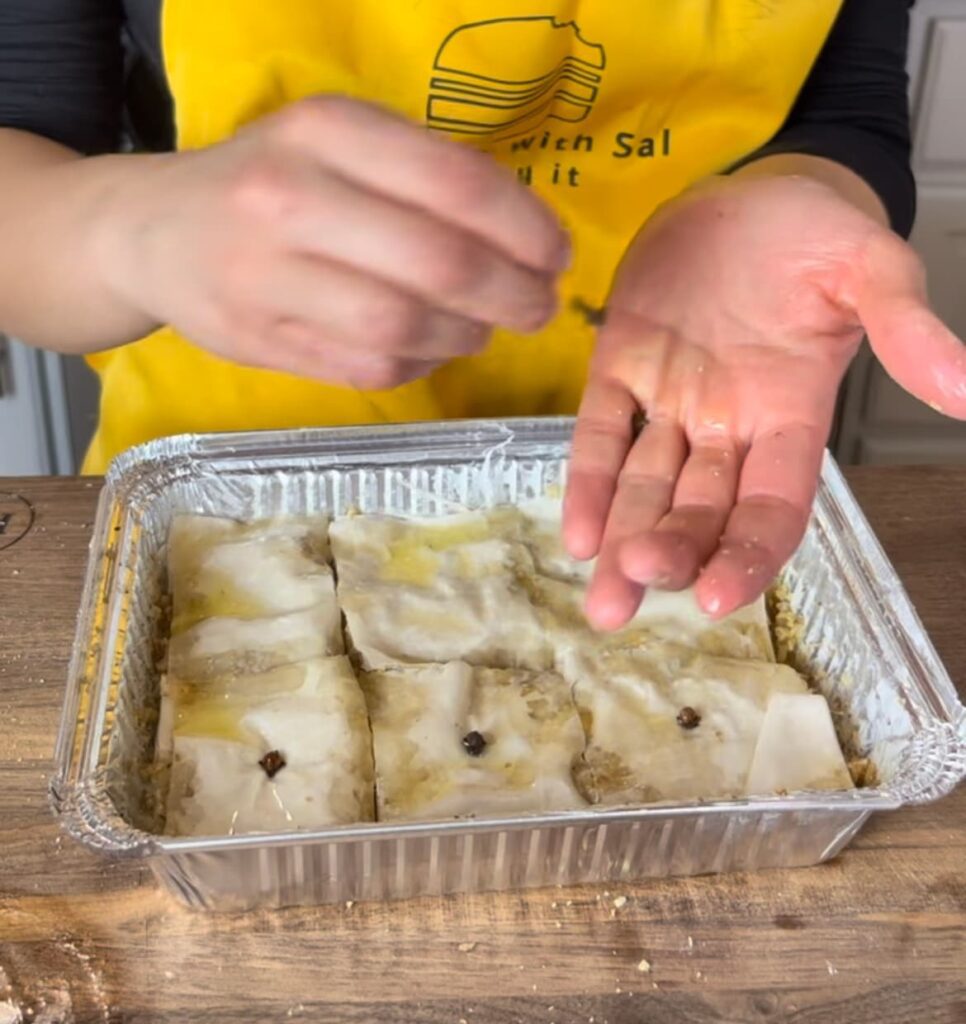 Greek baklava