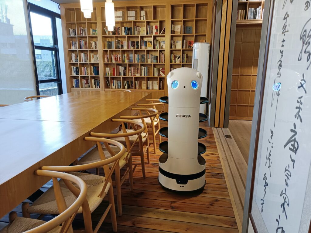 Future of work, robot server