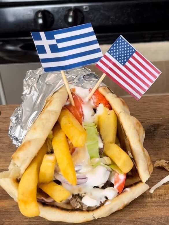 German Doner Kebab VS Greek American Gyro Food Feuds