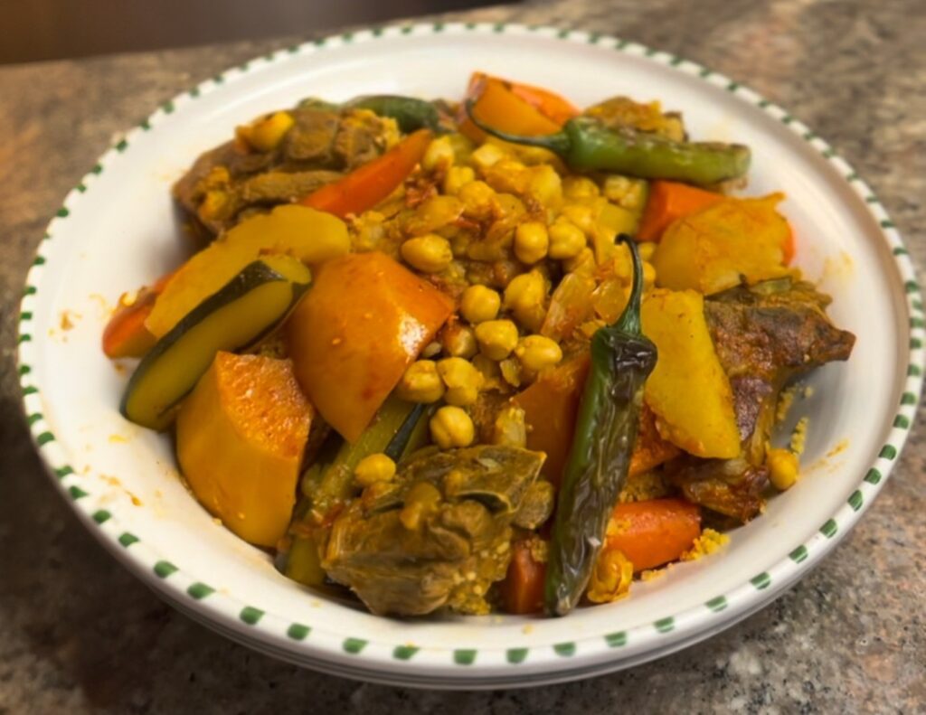 Tunisian Lamb Couscous