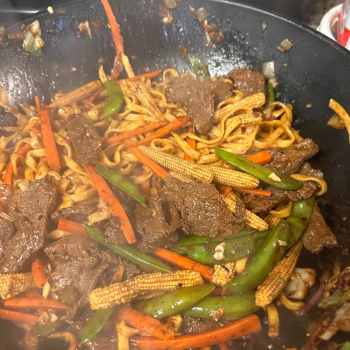 Beef Lo Mein Noodles