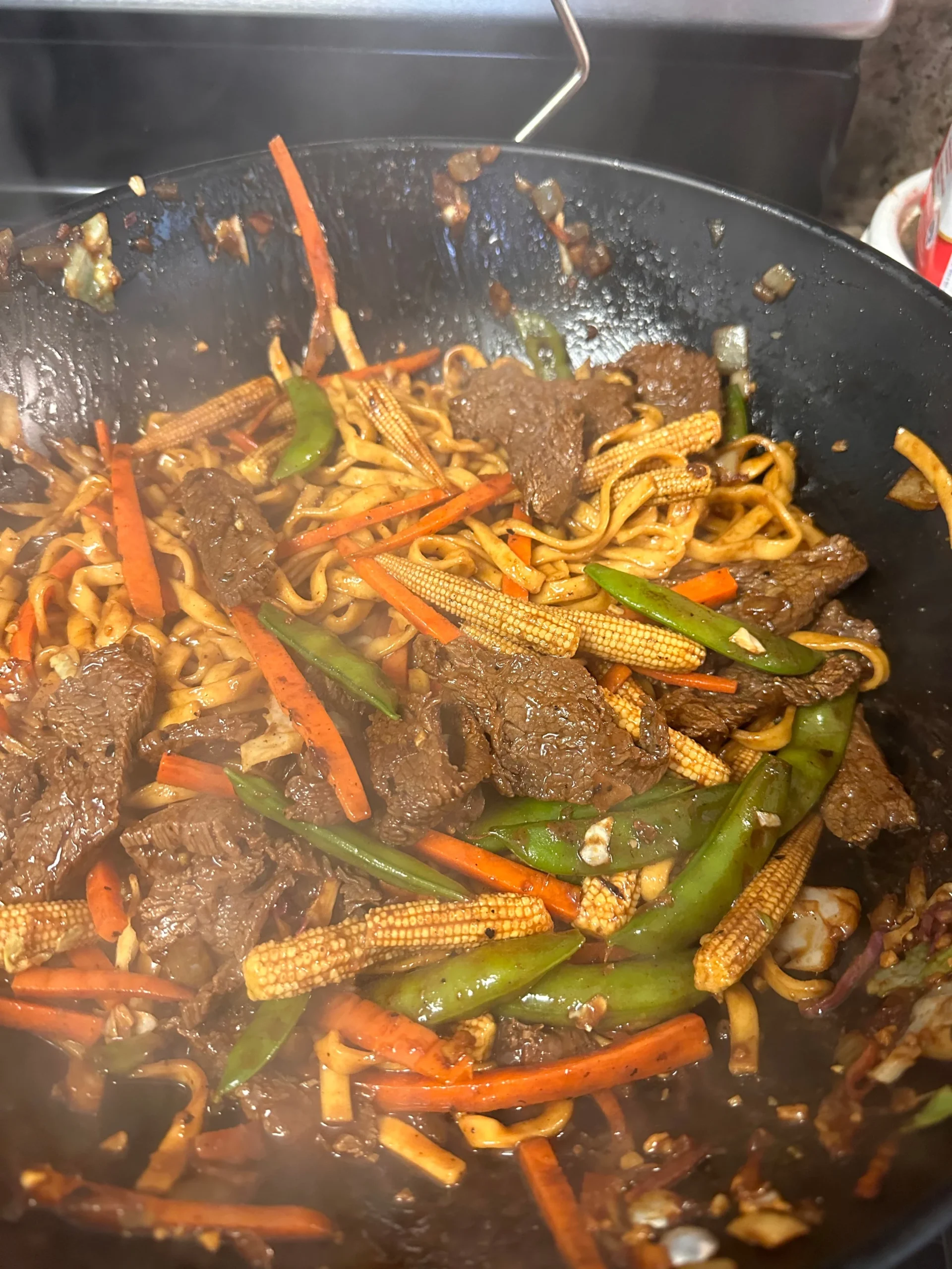 Beef Lo Mein Noodles